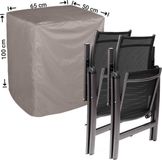 Raffles Covers Tuinstoelhoes - Taupe - 50 x 65 x 100 cm - Waterdicht - Polyester