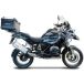 GPR Tech Top Case Moto Aluminium avec Plaque BMW R 1200 GS Adventure 2017/2018 E4