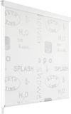 vidaXL Rolgordijn voor douche 120x240 cm splash