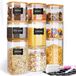 Set de bocaux de stockage en verre sans marque