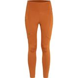 Fjallraven Abisko Tights W Pants Dames Terracotta Brown Maat XL