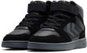 Hummel St Power Play Mid WT Babytrainers Unisex Zwart/Grijs Synthetisch/Textiel Klittenband/Veters Schoemaat 27