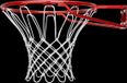 Spalding Pro Slam Hoop Basketbalring - Wit/Rood - One Size