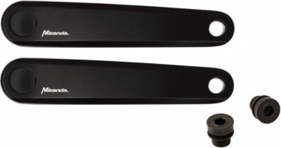 Miranda Crankset E-bike Delta Bosch 170 mm Zwart