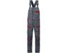 Fristads Amerikaanse Overall 1555 Stfp - Grijs/Rood - C46
