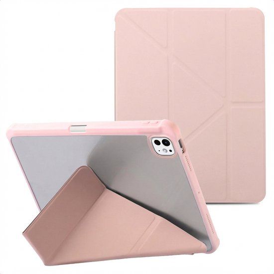 imoshion Tablet Hoes - Geschikt voor Apple iPad Pro 11 (2025) M5 / Pro 11 (2024) M4 - Bookcase - Roze
