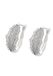Gaya Leo E-Commerce Ltd. Gaya Earrings 14 karaat Zirkonia Transparant Zilver 2.40 cm