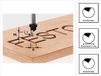 Festool HW S8 D11/60° Fraise à graver HW 491003 - Bois - 1 pièce(s)
