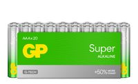 GP Batteries GP Super Alkaline AAA Batterijen (20 stuks)