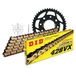 Kettingset DID Kettingset staal 428VX / 128 klinkslot voor Honda CBX JC11E 125 cc