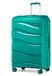 Valise - Valise rigide - Taille L : 75 x 52 x 30 cm - Polypropylène - Serrure TSA - Léger - Vert