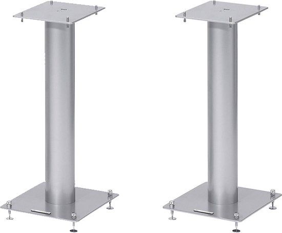 NorStone Stylum 2 - Speaker Stand - Zilver - Zijdeglans