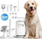 Neakasa by Neabot P0 Pro - 5-in-1 Pet Grooming Kit - Dog & Cat Trimmer - Complete Set - 48dB - White/Grey