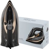 Lovio LVSA001 Fer à repasser avec semelle en céramique - 2400 W - Noir