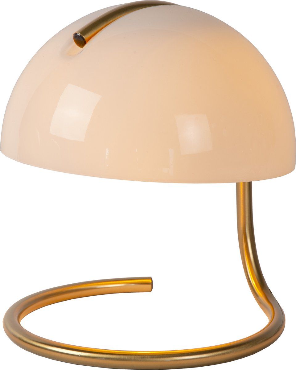 Lucide CATO Tafellamp - Ø 23,5 cm - Wit