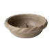 DBKD Bougeoir Twine plate Ø30 cm Beige