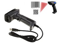 KALEA-INFORMATIQUE Douchette Scanner Lezer voor 1D UPC, EAN, GS1 etc...en 2D QR Code, DataMatrix, Aztec etc...USB Barcode Scanner