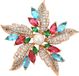 NAEMI Broche Rose Goud Roze Bijoux