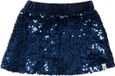 Your Wishes Sequin | Velvet Skirt Insignia Blue