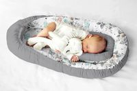 Merkloos / Sans marque Babynestje - knuffelnest, multifunctioneel bednestje voor kinderen, Baby baby bed bumper, Babynestje newborn