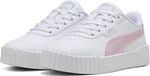 PUMA Carina 3.0 Blurry Dreams PS Meisjes Sneakers - PUMA White-Rose Mauve-Cool Weather