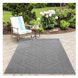 Ayyildiz Tapis d'extérieur et de terrasse Gris 160x230 cm