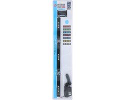 All Ride Auto Interieur Verlichting 12V/24V - LED Strip Auto en Vrachtwagen - Sfeerverlichting in 7 Kleuren - Auto Accessories - 50cm