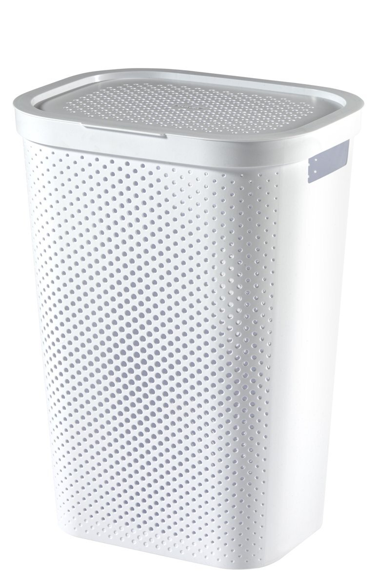 Curver Infinity Dots Wasbox - 60 l - Wit