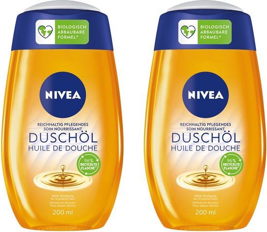 Nivea Natural Shower Oil Doucheolie 200 ml