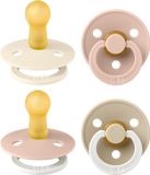 BIBS Colour Fopspeen - 6-18 mnd - 4-pack - Ivory/Blush/Blush Glow/Vanilla Glow