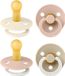 BIBS Colour Fopspeen - 6-18 mnd - 4-pack - Ivory/Blush/Blush Glow/Vanilla Glow