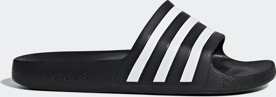 adidas Adilette Aqua Badslippers - Unisex - Zwart - Maat 43