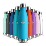 HoneyHolly Thermosfles, RVS 18/8, Geïsoleerde Drinkfles 500 ml BPA-vrij, RVS Fles voor Kinderen, Dubbelwandig & Lekvrij – geschikt voor Kamperen, School en Fitness