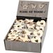 56734 Maak Ambacht 56734 Houten Ornamenten 200 Verschillende