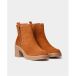 Toni Pons bottines en suède pour femmes avec clous et semelle compensée | PAU-SY