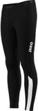 Jako Power Tight Kinderen - Zwart / Wit | Maat: 128