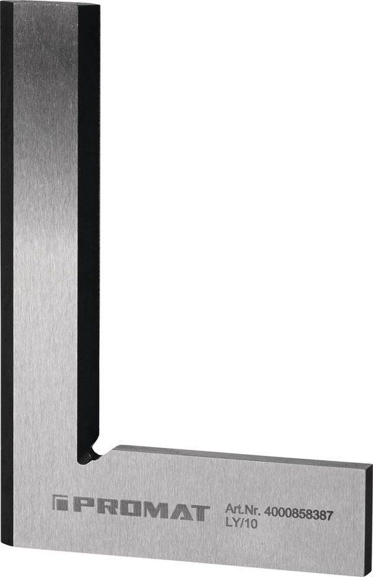 Promat Winkelhaak zonder aanslag 50x40mm - DIN 875/00 - Staal