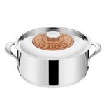 Lagostina Roestvrijstalen kookpot van 24 cm met deksel