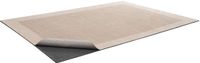 VEVOR Tapijtonderlegger, Antislipmat 3048x4267,2x3mm, op Maat Te Snijden Tapijtstopper Gemaakt van Polyester en TPR met Rubberen Pad, Antislip en Waterdicht, Lichtgrijs