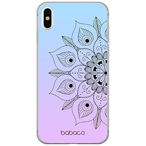 ERT GROUP Mobiele Telefoonhoesje voor iPhone X/XS - Babaco Mandalas 001 - TPU