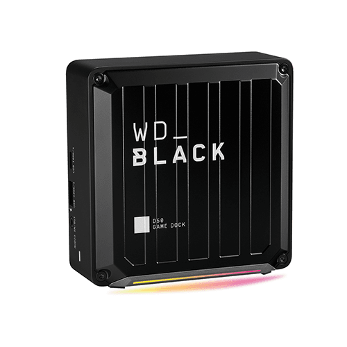 Western Digital D50 - Behuizing voor opslagstations - Zwart