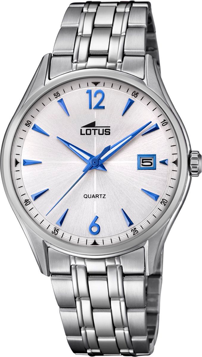 LOTUS 18375/1 Klassiek - Horloge - Staal - Zilverkleurig - 40mm