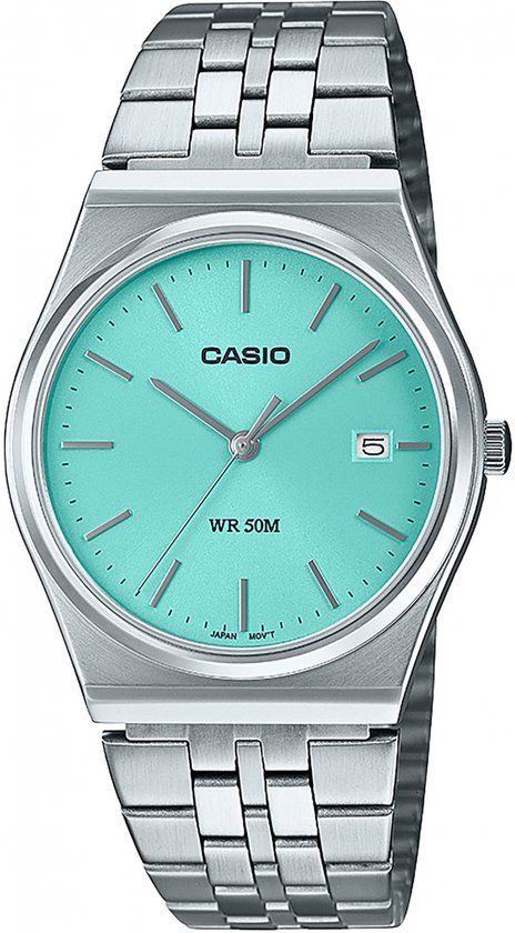 Casio MTP-B145D-2A1VEF Herenhorloge - 35 mm - Zilverkleurig