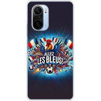 Allez les bleus Bedrukt siliconen hoesje compatibel met Xiaomi Mi 11i