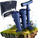 PolkaHome Filtre à eau pour extérieur, pompe et technologie d'ultrafiltration, filtre à eau potable pour extérieur, survie et camping, équipement d'urgence, purification d'eau potable pour extérieur, filtre à eau