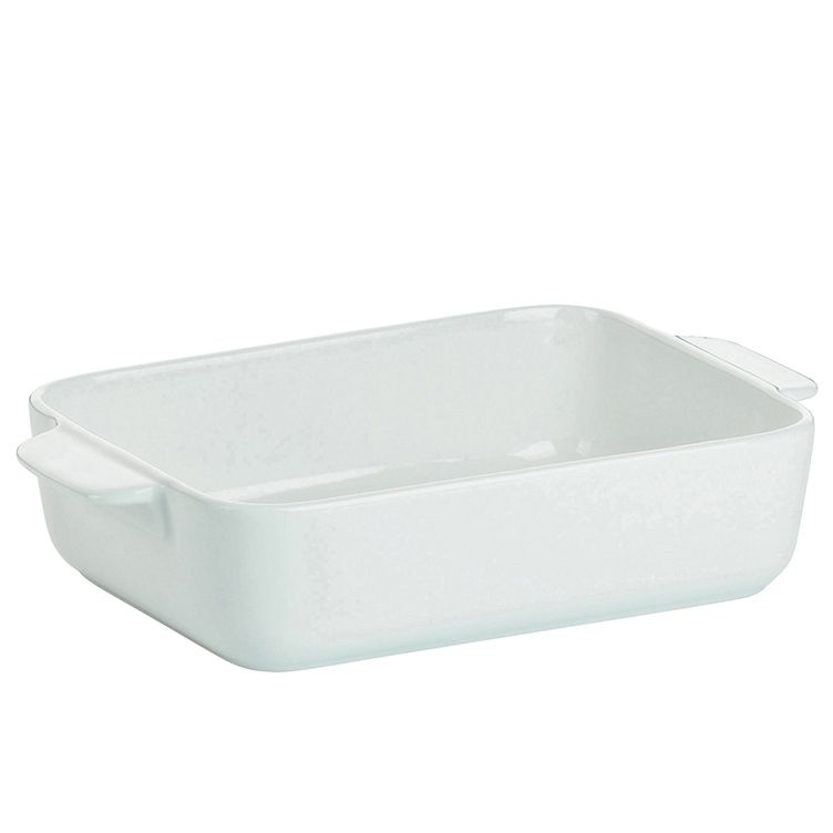 Kela 11685 Ovenschaal - Rechthoekig - Wit - Porselein - 22 x 13.5 cm