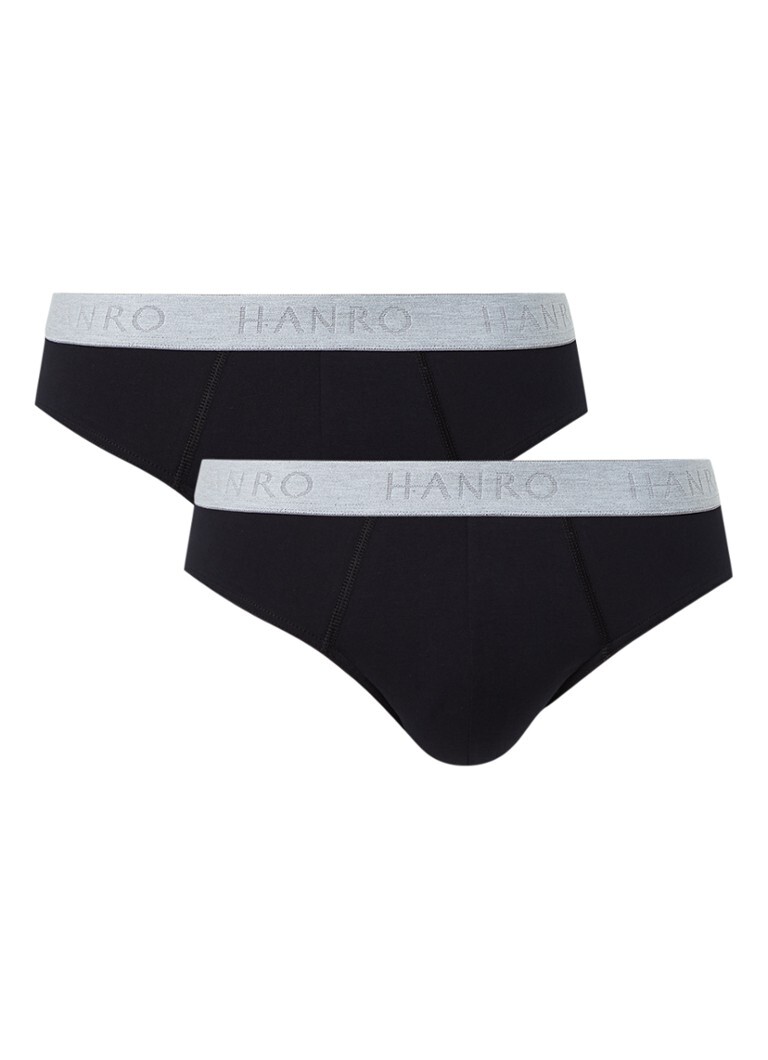 Hanro Hanro Slip met logoband in 2-pack