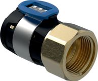 Geberit FlowFit schroefbus BI siliciumbrons d25-Rp3/4