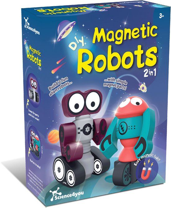 Science4you DIY Magnetische Robots voor Kinderen
