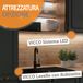 Vicco Fame-Line Complete keukeneenheid – 300 cm met hoge kast, zonder werkblad Wit landhuis/wit